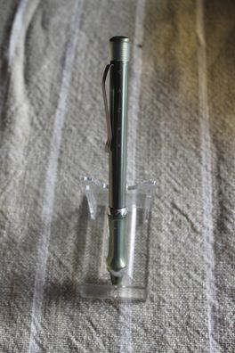SENSA Kugelschreiber; SENSA-Komfort-Kugelschreiber, silber-hellgrün