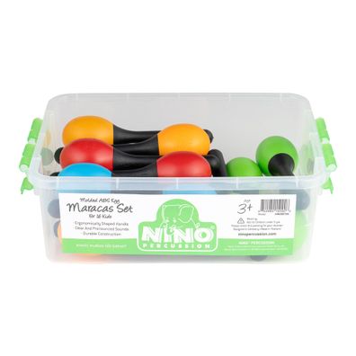 Meinl Nino Molded ABS Egg Maraca Set