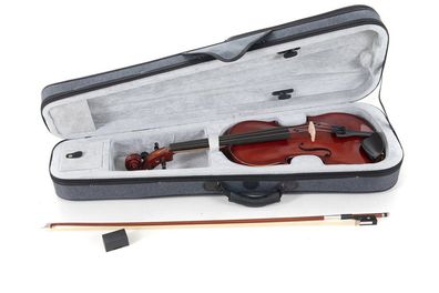O. M. Mönnich Violine Garnitur 3/4 Ebenholz