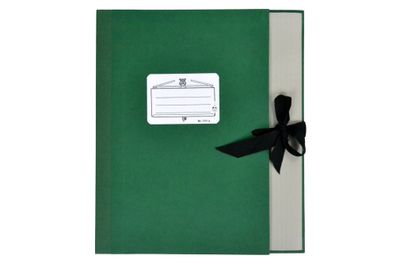 Star Notenmappe 111A/5cm grün A4