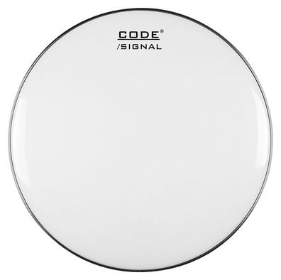 CODE Drumheads Signal Smooth White 14''