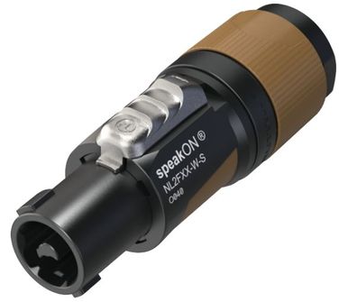 Neutrik NL2FXX-W-S Speakon Kabelbuchse