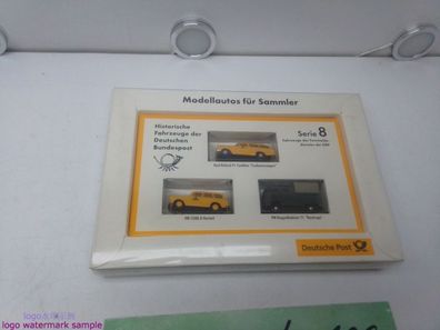 Brekina H0 / 1:87 / Serie 8 / Fahrzeuge des Fernmeldedienstes DBP / OVP