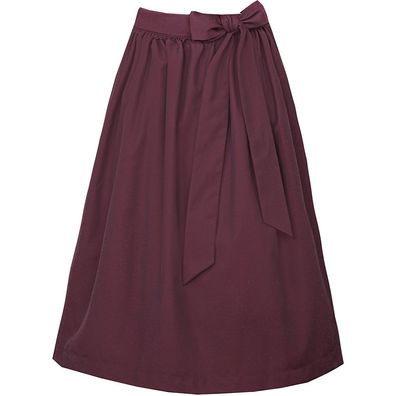 Dirndlschürze Kirchham 75cm Länge bordeaux