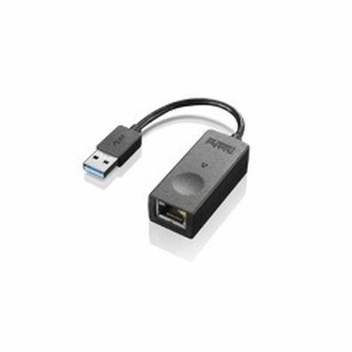 USB 3.2 Gen 1 Adapter, USB-A Stecker > RJ-45 Buchse (schwarz)