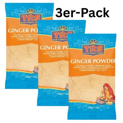 3er-Pack TRS Ingwerpulver 100g