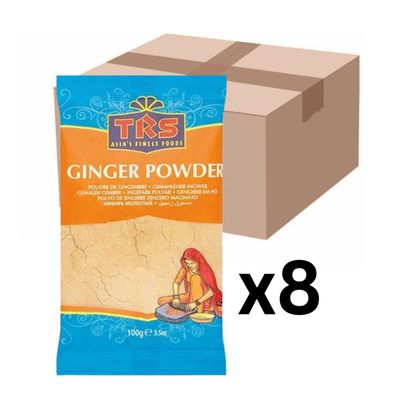 8er-Pack TRS Ingwerpulver 100g