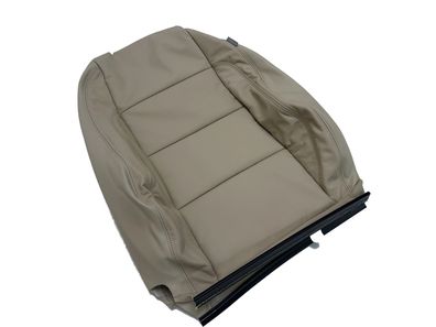 Original VW Lehnenbezug Leder Sitz Links Fahrersitz Golf 6 VI Lehne Bezug Beige