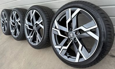 4x Original Skoda Karoq 4x4 NU7 19 Zoll Sommerräder Sagitarius 57A601025AF DOT25 DEMO