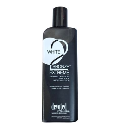 Devoted Creations/White 2 Bronze Extreme 251ml/Solariumkosmetik/Bräunungslotion