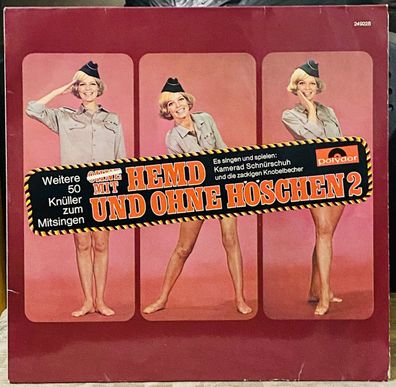 LP: Ohne Mit Hemd Und Ohne Höschen 2 (1968) Polydor 249 228