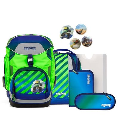 ergobag Pack Schulrucksack TruckBär, TruckBär, Mädchen & Jungen