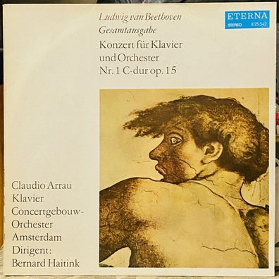 LP: Beethoven: Gesamtausgabe Konzert Nr.1 C-Dur op.15 (1978) Eterna 8 25 542