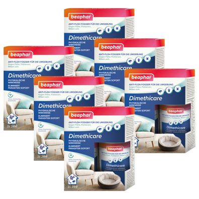 Beaphar Dimethicare Anti-Floh Mini-Fogger - 12x 75 ml