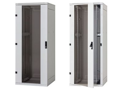 Triton 19Zoll Standschrank 42HE zerlegbar 800x1000 Glastür
