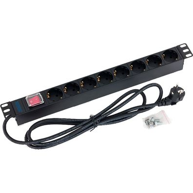 Triton 19Zoll Steckdosenleiste 8-fach max 16A