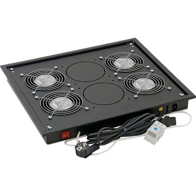 Triton Belüftungseinheit 4-Ventilatoren saugend schwarz