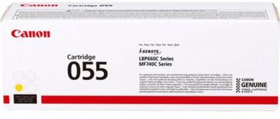 Canon Toner CRG 055 Y Gelb (ca. 2.100 Seiten)