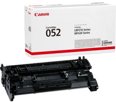 Canon Toner CRG 052 BK Schwarz (ca. 3.100 Seiten)