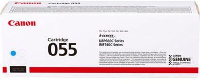 Canon Toner CRG 055 Cyan (ca. 2.100 Seiten)