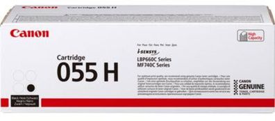 Canon Toner CRG 055H Schwarz Hohe Kapazität (ca. 7.600 Seiten)