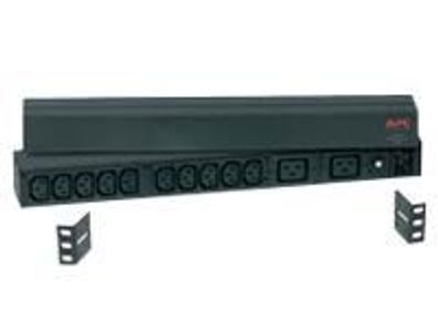APC Rack PDU, asic, 1U, 16A,208und230V, (10)C13 und (2)C19