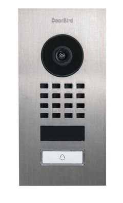 DoorBird D1101V IP Video Türstation Unterputz Edelstahl V2A