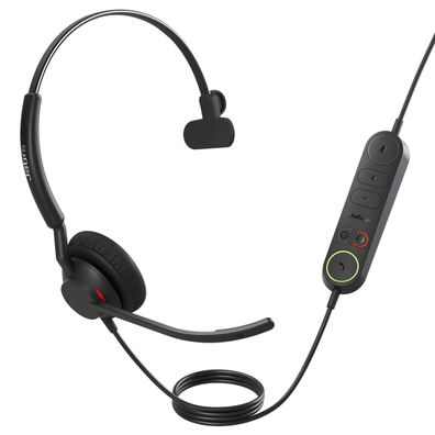 JABRA Engage 40 UC monaural USB-A mit Inline-Link