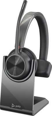 Poly BT Headset Voyager 4310 UC Mono USB-A mit Stand