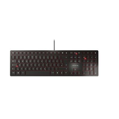 CHERRY KC 6000 SLIM USB-Tastatur DE schwarz