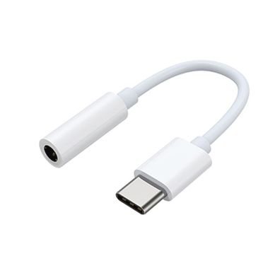 Mobeen USB-C - 3,5mm Kopfhöreranschl. Adapter White