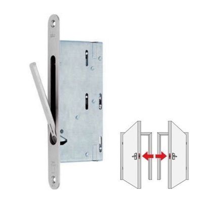 BKS Falztreibriegelschloss B 1899 Niro Standflügel Kipphebel Schloss