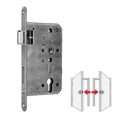 BMH Nr 1028 Panikschloss Umschaltfunktion B Dornmaß 65 mm Einsteckschloss