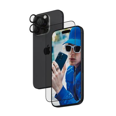 PanzerGlass 2-in-1 iPhone 16 Pro (Display + Kamera)