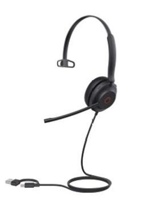 Yealink Headset UH35 Mono Teams USB-C/A