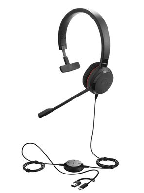 JABRA Evolve 30 II, USB C/A Mono UC