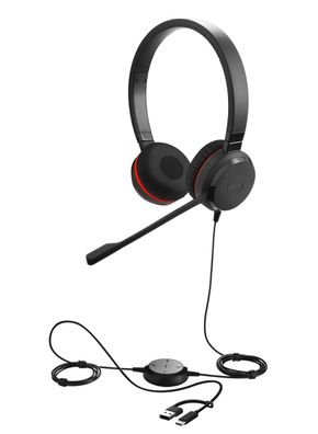 JABRA Evolve 30 II, USB C/A Stereo UC