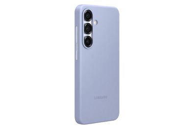 Samsung Silicone Case für Galaxy S25, Light Blue