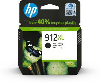 HP 912XL Schwarz Original Druckerpatrone