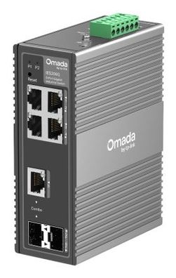 Omada IES206G6-Port Gigabit Industrial Easy Managed Switch