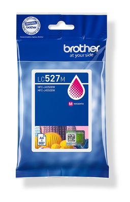 Brother Tintenpatrone LC-527M Magenta (ca. 900 Seiten)