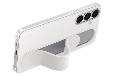 Samsung Standing Grip Cover für Galaxy S25 FE, White