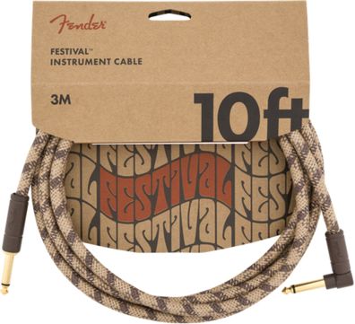 Fender Festival Hemp Kabel 3 Meter