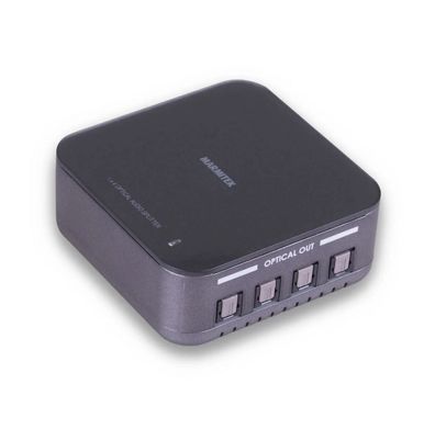 Marmitek Split TS14 Toslink-Splitter - 1 Eingang / 4 Ausgänge