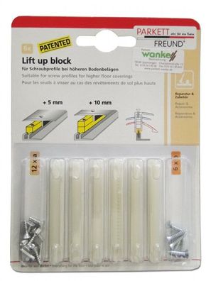Parkettfreund Lift-up-block-Set 6er