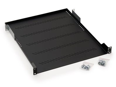 Triton 19Zoll Fachboden 1HE 150mm Traglast 15kg (gelocht)