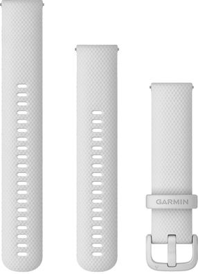 Garmin Ersatzarmband 22mm Silikon, weiss