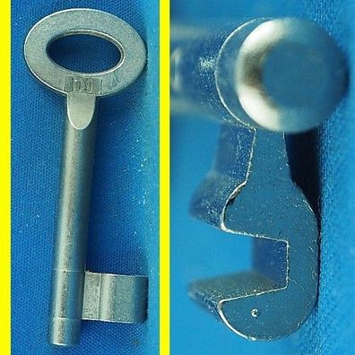 Weissensee Buntbartschlüssel - System Dörrenhaus Profil D9