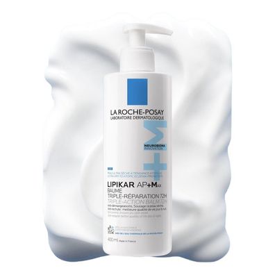 Lipikar AP+ MAX Dreifacher Reparaturbalsam 72H 400 ml