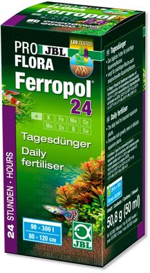 JBL ProFlora Ferropol 24 Tagesdünger 50ml für 50.000 Liter